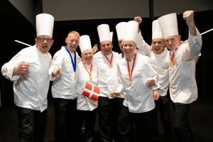 VM-guld: Nordjyde vinder guld med Cateringlandsholdet