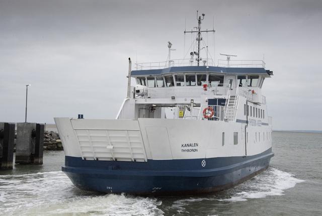Siden onsdag i sidste uge har der ikke været nogen sejlads med MF Kanalen mellem Thyborøn og Agger.
