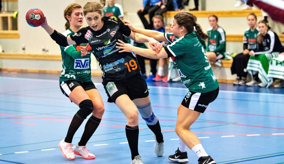 Venstrefløjen Anna Lillesø scorede to gange, da Vendsyssel tabte til Gudme HK. Arkivfoto: Kim Dahl Hansen <i>Foto: Kim Dahl Hansen</i>