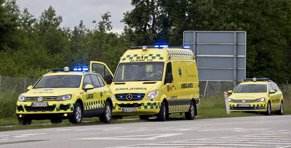 Det er ikke altid, at akutbiler, paramedicinerbiler og akutlægebiler er bemandet til at rykke ud. <i>Arkivfoto: Martin Damgård</i>