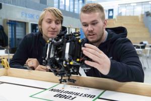 Mourits og Christoffer er danske robot-mestre: Nu vil de slå russerne og kineserne