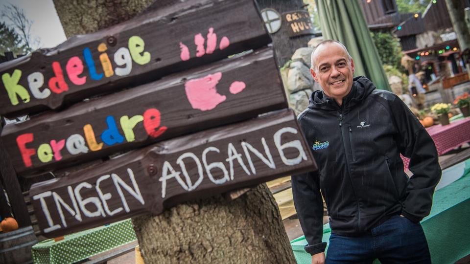 Administrerende direktør i Fårup Sommerland, Per Dam, glæder sig over, at sæsonen 2018 har været markant bedre end sidste år. Foto: Michael Damgård