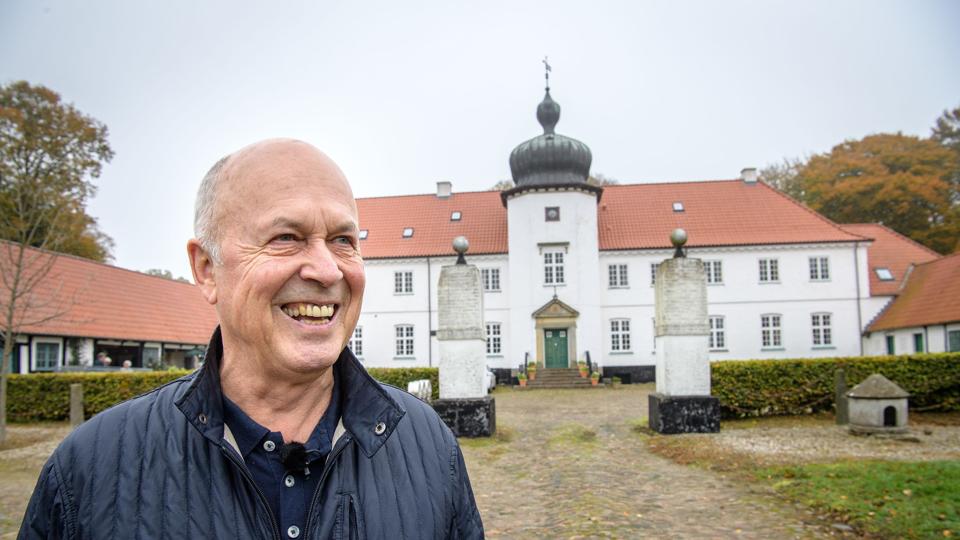 Anders Bundgaard købte i 2018 Langholt Hovedgård, og han er en af Nordjyllands rigeste landmænd. Foto: Peter Broen