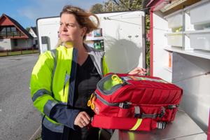 Sabrina kommer før ambulancen: Tjek om du kan få akuthjælp i dit nabolag