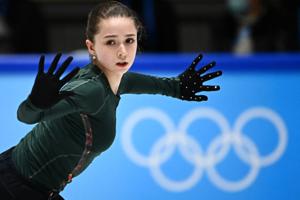 Træt Valieva er lettet over at måtte fortsætte ved vinter-OL
