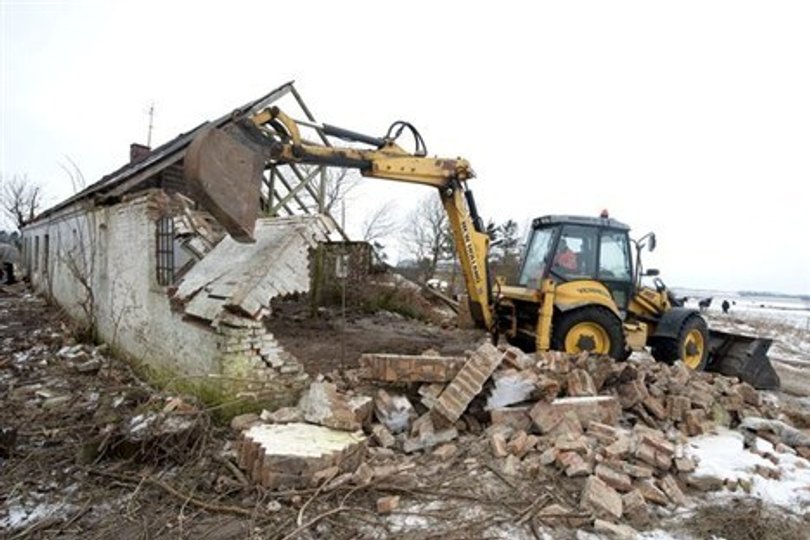 Der er lokal glæde over at slipper for synet at den gamle rønne ved Ugiltvej udenfor Lørslev.
Foto: Henrik Louis