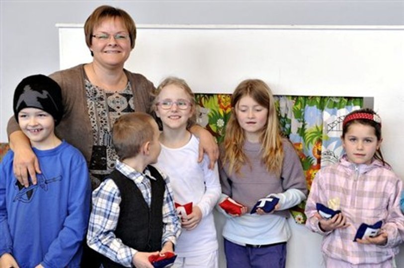 Skoleleder Ann Haugaard Christiansen, Sindal Privatskole oplever tilgang af elever i øjeblikket. Foto: Bent Bach