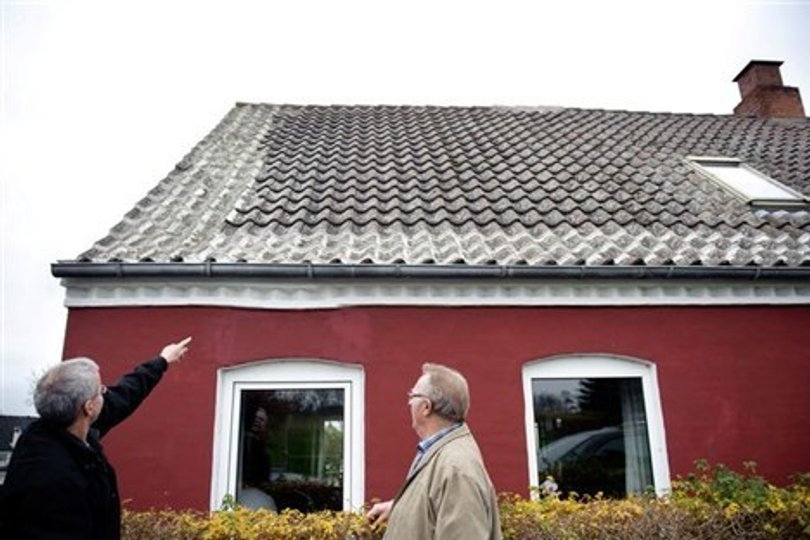 Huset på Nørhalnevej i Biersted er et af de steder, hvor ejer og Vattenfall ikke er blevet enige om erstatning. Foto: Claus Søndberg
