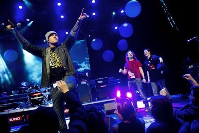År 2011: Rapperen Niarn trådte selv sine barnesko på festivalen - dengang han bare hed Niels. I 2011 var han samt Anne Kejser og Geo med til at åbne festivalen. Arkivfoto: Lars Pauli