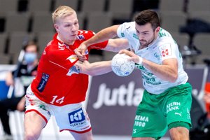 Aalborg Håndbold reddede point i Skjern efter højdramatisk afslutning