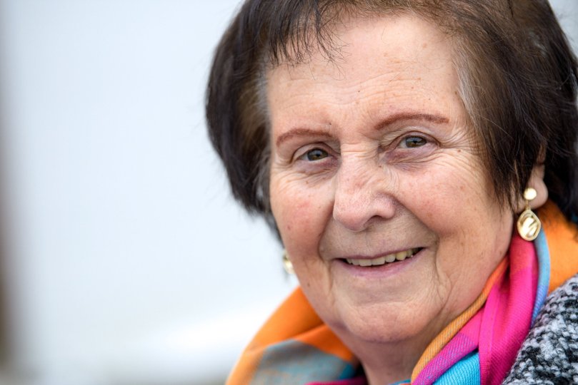 I ni år har 81-årige Mary Hyldahl fra Hurup været professionel festsangskriver, men der har ikke været meget at se til det seneste år på grund af coronakrisen. <i>Bo Lehm</i>