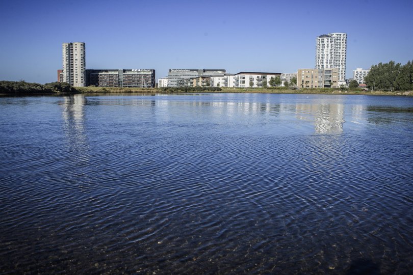 Ønsket om en opgradering af Lindholm Strandpark er med til torsdagens forligsforhandlinger. Foto: Martin Damgård