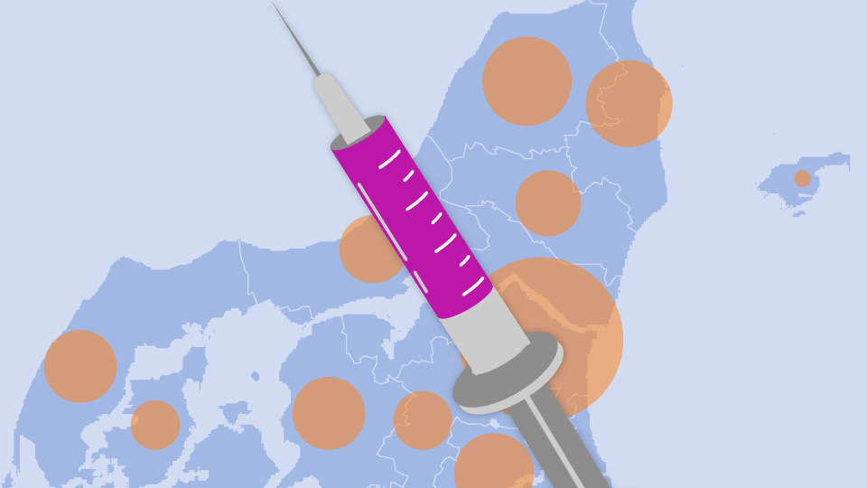 Covid-19-vaccination: Så mange i din kommune har stadig ikke fået 1. stik