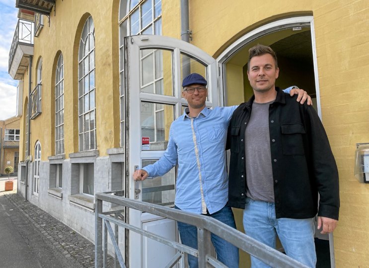 Nicolai Munk Jacobsen (tv) og Morten Houmann Larsen (th). Foto: Jesper Bøss