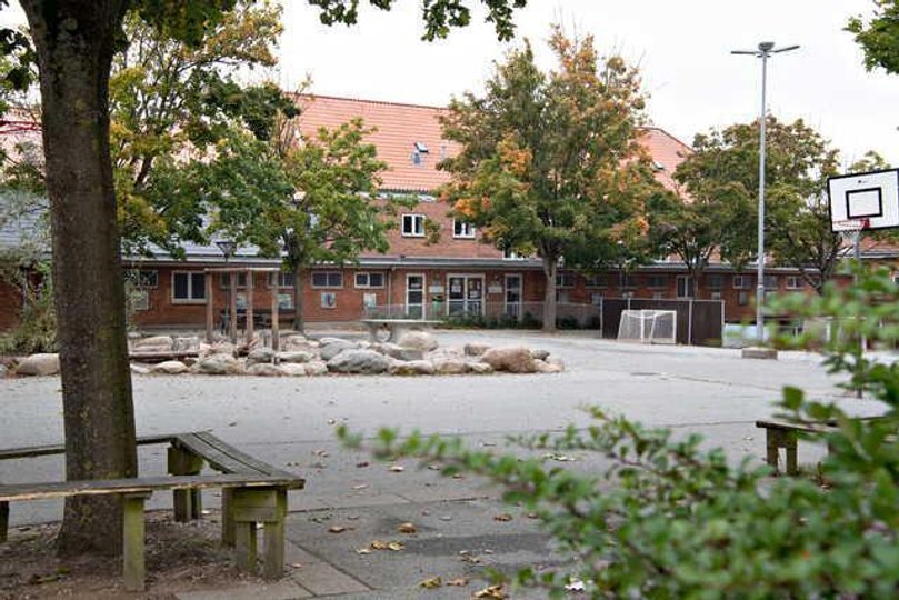 Vejgaard Østre Skole i Aalborg. Arkivfoto: Bente Poder.