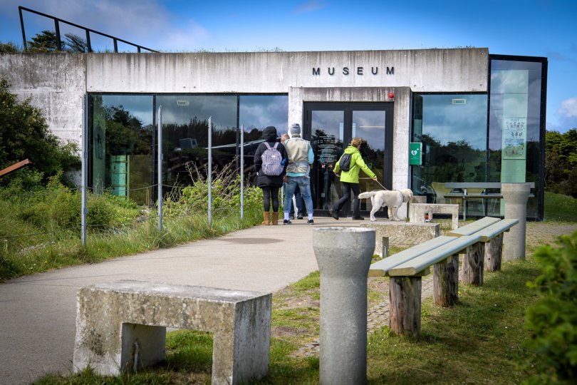 Bunkermuseum Hanstholm ser frem til endnu et år med høje besøgstal. Gæsterne har i stor stil været danskere og tyskere, som også tiltrækkes af nationalparken og Cold Hawaii.Arkivfoto: Bo Lehm