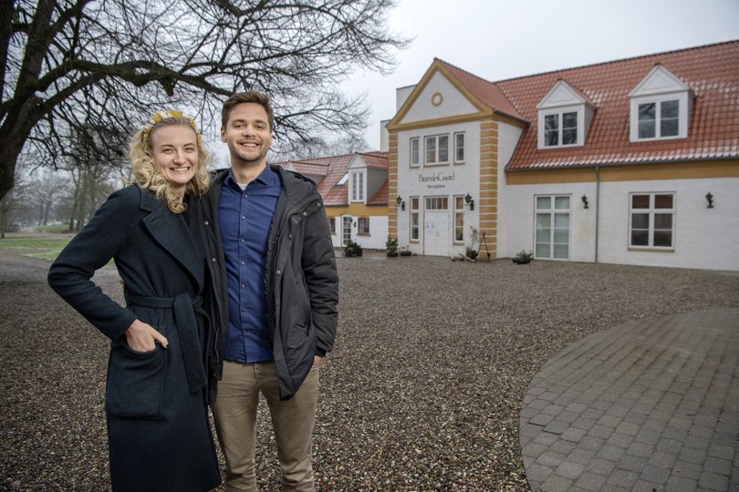 Thera Kartz Johansen og Michael Dissing er fra årsskiftet ansvarlige for den daglige drift af Hotel BramslevGaard.