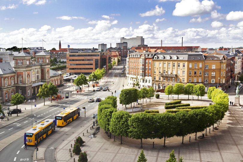Aalborg har markant lavest tomgang blandt de største byer – det kan betyde højere leje på et tidspunkt, påpeger to erhvervsmæglere. Foto: Mads Jensen/Ritzau Scanpix <i>Scanpix Denmark</i>