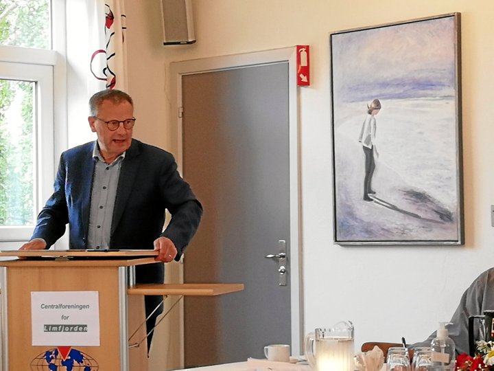 Fiskeriforeningsformand Svend-Erik Andersen lover fuld støtte til centralforeningens kamp for at bevare retten til hjertemuslinger. Foto Carsten Tolbøll