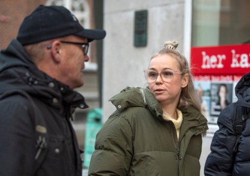 - Vi er et slags sikkerhedsnet, der kan gribe og favne dem, som ellers har svært ved at passe ind i det eksisterende system, forklarer Sophie Enevoldsen. Foto: Henrik Louis <i>Foto:Henrik Simonsen</i>