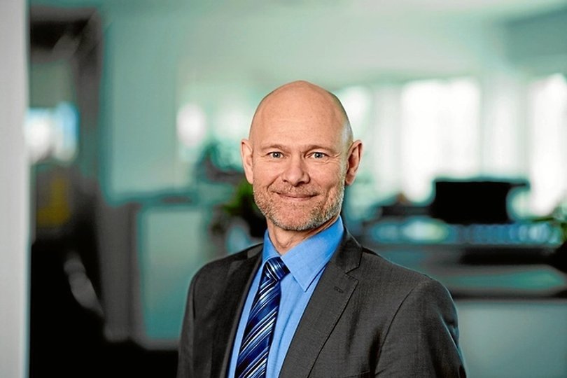 Niels Skeby, direktør for Hanstholm Havn, vurderer, at et muligt CO-lager i havbunden ud for Thy vil åbne nye muligheder for udvikling af havnen.Arkivfoto