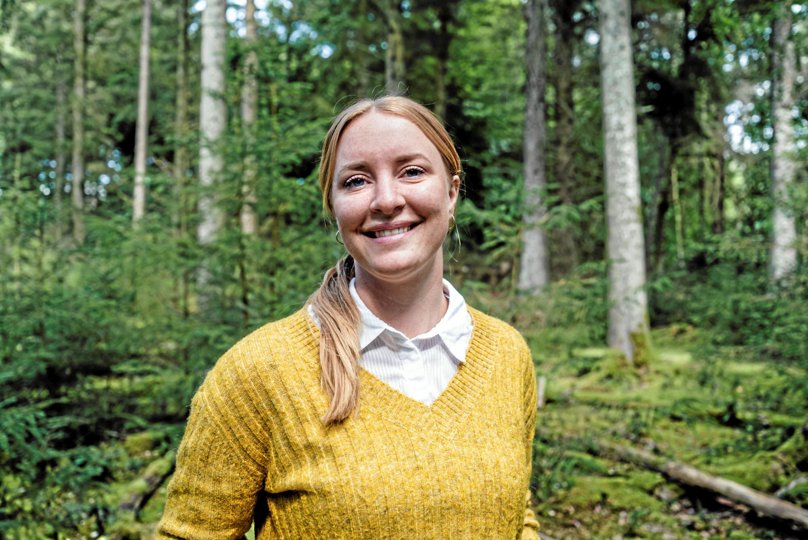 Dorte Toft Pedersen er 29 år og flyttede i april 2020 hjem til Thy, hvor hun startede sin egen virksomhed. Privatfoto.