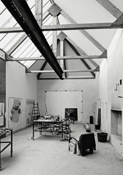 Kirkebys atelier, 2011. Foto: Thomas Bo Jensen