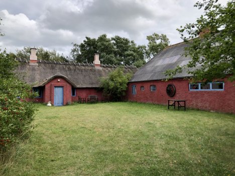 Kunstnerne kan også bo i Bangsbohave, Asger Jorns tidligere bolig på Læsø. Foto: Tom Christoffersen