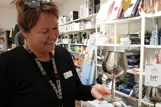 Selvom det er de almindelige glas, der har været mest populære i år, er der også mere alternative glas at vælge mellem. Foto: Thomas Lee Christensen