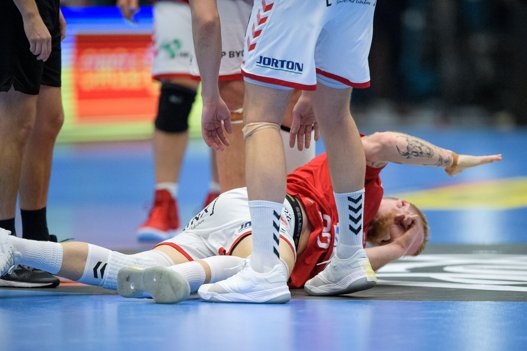 Aalborg Håndbold mødte lørdag Bjerringbro-Silkeborg i HTH Herreligaen. Foto: Bo Lehm <i>Bo Lehm</i>