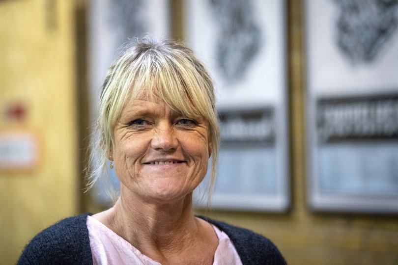 Dorte Munk Porsmose glæder sig til at byde velkommen til julefrokost. Foto: Kim Dahl Hansen