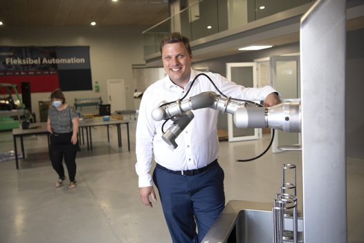 CEO Casper Hansen, Technicon A/S: Det, der får mig op om morgenen, er ønsket om at gøre robotter tilgængelige for alle medarbejdere og virksomheder uanset størrelse eller branche. Arkivfoto: Henrik Louis