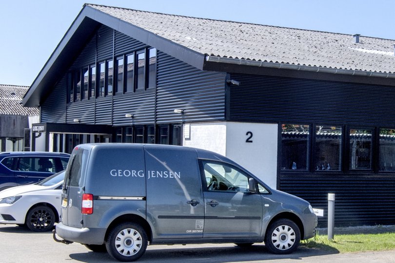 Fra næste år er Georg Jensens aktiviteter i Hjørring begrænset til distribution og lager. <i>Foto:Henrik Simonsen</i>
