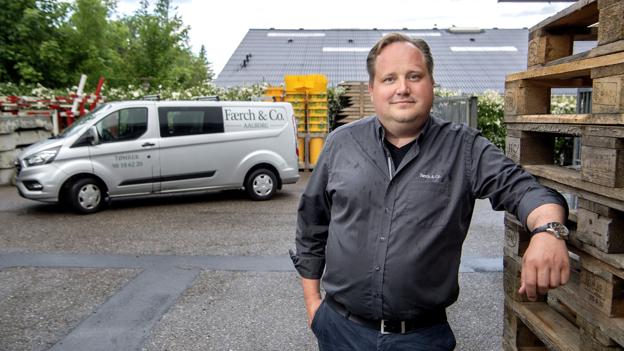 Direktør og medejer af Færch, Martin Lampe. <i>Foto: Lars Pauli</i>