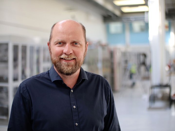 Anders Korsgaard, CEO for Blue World Technologies i Aalborg. Foto: Jacob Kaas.