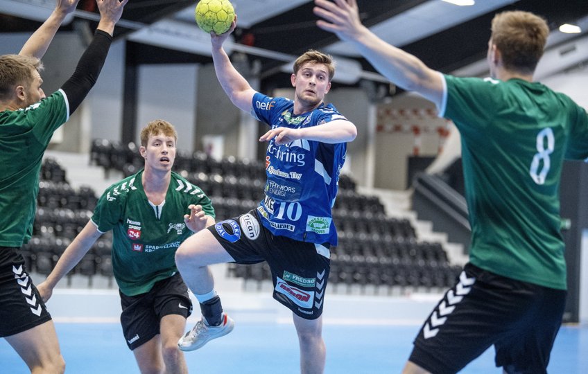Mors-thy 2 skulle arbejde for pointene i søndagens opgør mod Tvis.Arkivfoto: Lars Pauli