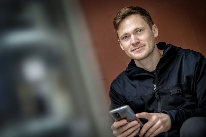 Rasmus Mortensen fik aldrig afleveret sit speciale på universitetet - i stedet blev det til en virksomhed med snart 36 ansatte. Foto: Lars Pauli