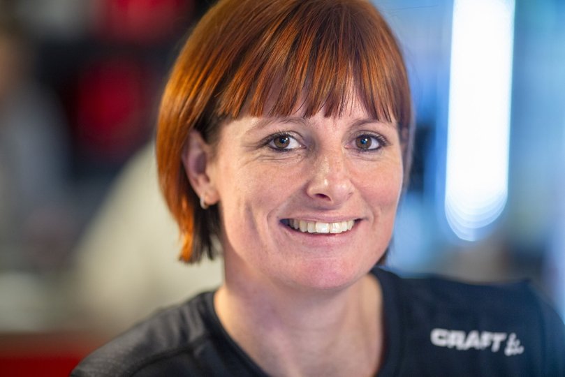 Mette Skovgaard har altid elsket bevægelse, og derfor var det ligefor at takke ja til sit eget træningscenter. Foto: Martél Andersen <i>Foto: Martél Andersen</i>