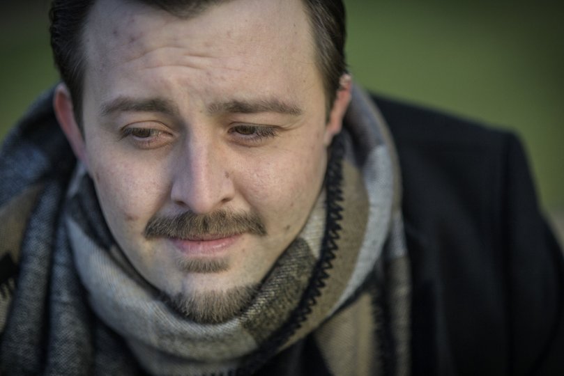 Skønlitteratur noget, man skal nyde, synes Senad Koljic, der er aktuel med en digtsamling, som snart følges op af en novellesamling og måske en dag af "den store roman". Foto: Martin Damgård.