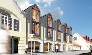 Skagens Brugs med boliger: Coop vil give butik et arkitektonisk løft