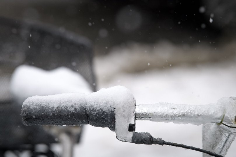 December 2021 ramte nordjyderne som en knytnæve med masser af sne, kulde og blæst på månedens første dag. Foto: Bo Lehm <i>Bo Lehm</i>