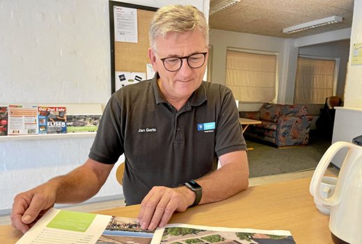 I gang med planlægning af nye initiativer. Foto: Helge Søgaard