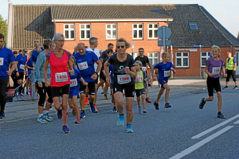 123 stillede til start i Hadsund-løbet 2021. Foto: Claus Hallingdal Bloch, Mariager Fjord OK.
