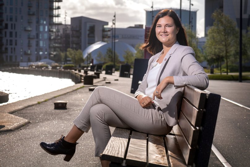 Jacqueline Tauls far, Finn Taul, har selv været hoteldirektør i en årrække. Foto: Torben Hansen