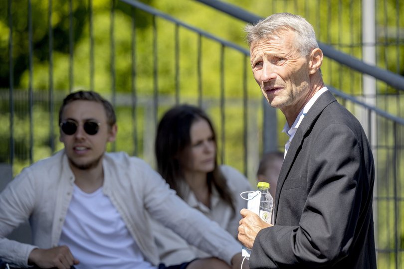 Bestyrelsesformanden for Thisted FC Elite, Peter Boel, ser ikke, at Thisted i nærmeste fremtid bliver overtaget af udenlandske investorer. Foto: Lars Pauli <i>Foto: Lars Pauli</i>