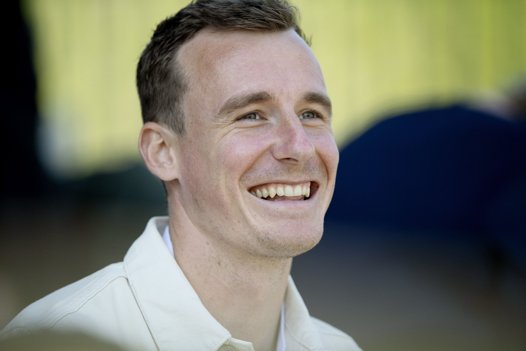 Jeppe Svenningsen har fået en kontrakt frem til sommeren 2024. Foto Lars Pauli <i>Foto: Lars Pauli</i>