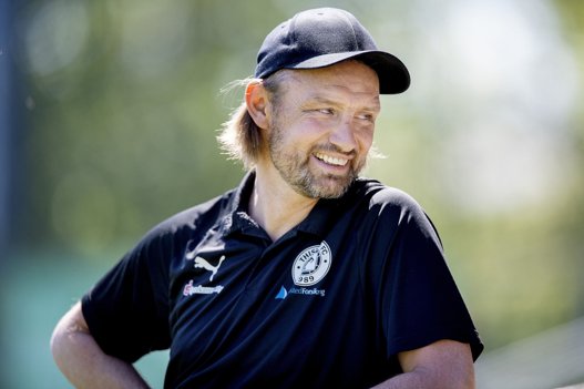 Bo Thomsen ser positivt på fremtiden for Thisted FC. .Foto Lars Pauli <i>Foto: Lars Pauli</i>