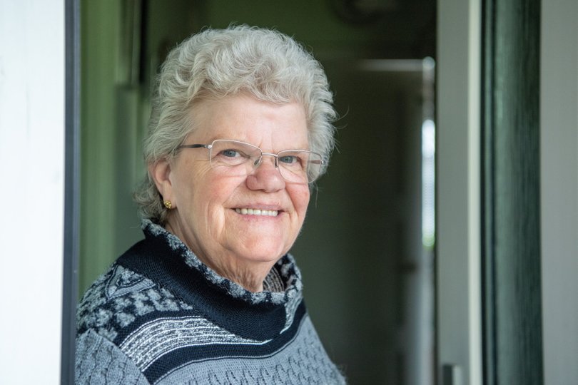 Gitte Lyngby ser tilbage op oplevelsen med et smil, men hun synes at det var mystisk. Foto: Bente Poder.