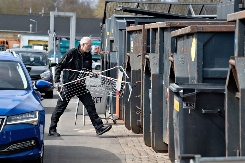 Stigende besøgstal og stigende affaldsmængder skaber et problem på de to store genbrugspladser i Aalborg og Nørresundby. Arkivfoto: Bente Poder