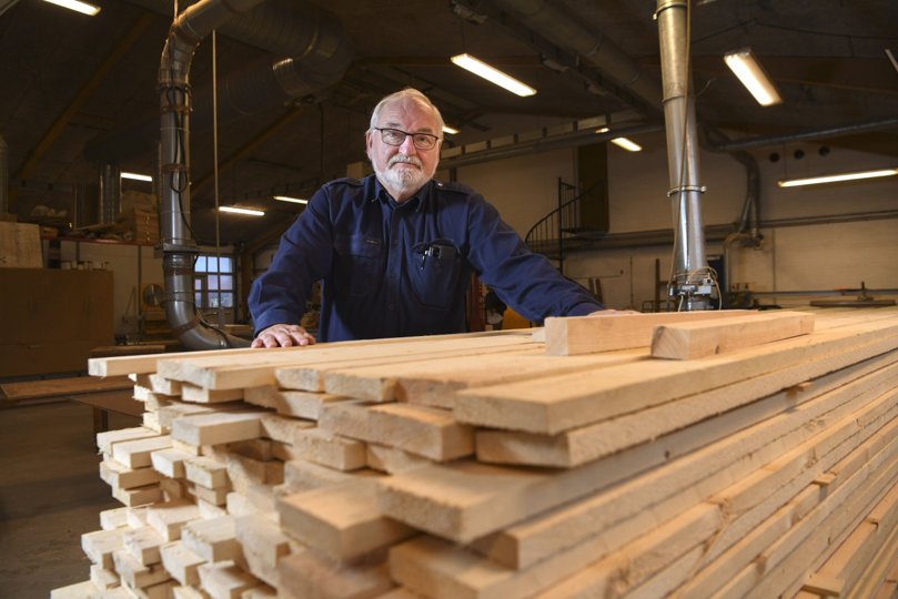 Erik Toppenberg er tredje generation i familiefirma, der er kommet med det bedste regnskab siden 2013. Foto: Henrik Louis. <i>Foto:Henrik Simonsen</i>